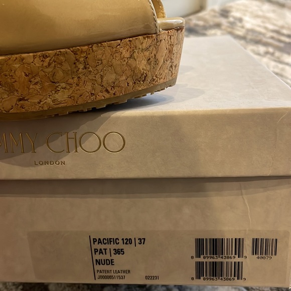 Jimmy Choo nude Pacific 120 - Picture 5 of 5